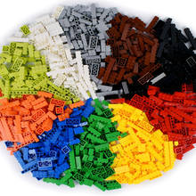 100g/pack Bulk Parts Thick Bricks 9 Size Mixed Colors Building Blocks Figure MOC Plate Model Educational Toys for Children Gifts 2024 - buy cheap