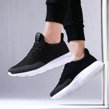 shoe causal sneaker summer breathable sapato shoes Breathable para Light Shoes fashion solid mens on Casual black for slip Mens 2024 - buy cheap