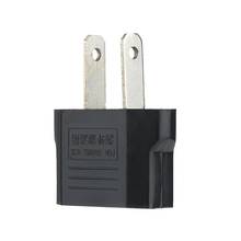 Portable EU  US AU UK Adapter Plug 2 Flat Pin To EU 2 Round Pin Plug Socket Power Charger Travel Necessity Household Use 2024 - buy cheap