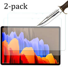 2 Pcs Tempered glass screen protector for Samsung galaxy tab S7 11 inch SM-T870 SM-T875 S7+ Plus 12.4 inch SM-T970 T975 T976 2024 - buy cheap