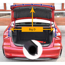 Уплотнитель для двери автомобиля, Резиновая лента для большой D-образной двери, универсальная шумоизоляционная автомобильный Epdm, водонепроницаемые резиновые уплотнители для авто 2024 - купить недорого