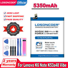 LOSONCOER-batería BL270 de 5200mAh para teléfono móvil, para Lenovo K6 Note K53a48 Vibe K6 Plus G Plus G5 Plus 2024 - compra barato