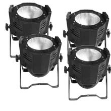 4pcs/lot 100W COB LED Par Light,Cool/Warm White COB Effect Stage Lights,DMX512 COB Surface Light For Theater/Disco Party Show 2024 - buy cheap