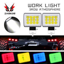Zarkor-mini barra de luz led, 1 peça, modificação do carro, 12v, feixe de luz, luz de trabalho, para trator, caminhão, 4x4, suv, 2024 - compre barato