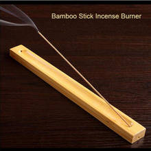 Quemador de incienso de línea de bambú, utensilio aromático, útil, placa de palo, soporte para incienso 2024 - compra barato