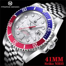 2021 New PAGRNE DESIGN Top Brand Luxury Men Sport Mechanical Wristwatch Men Automatic Watches Stainless Steel reloj hombre clock 2024 - buy cheap