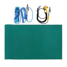 700*500*2MM ESD Anti-Static Mat Blanket ESD Table For Cell Phone Soldering Repair Tool With Ground Wire ESD Wrist Serap 2024 - buy cheap