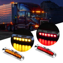 LEEPEE Caravan Lorry Trailer Marker Lamp Clearance Lights Waterproof 6 LED 10-30V Truck Side Marker Light 2024 - buy cheap