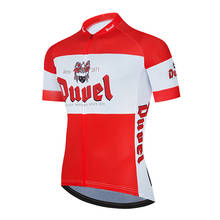 Летние майки для велоспорта DUVEL beer, рубашки с коротким рукавом, Мужская одежда для велоспорта, одежда для гоночного велосипеда 2024 - купить недорого