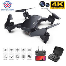 2022 NEW Rc Drone 4k HD Wide Angle Camera 1080P WiFi fpv Drone Dual Camera Quadcopter Real-time transmission Helicopter Toys 2024 - buy cheap