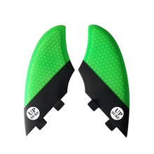 UP surf-aletas de Surf de color verde, Juego de 2 uds. 2024 - compra barato