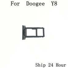 Doogee Y8 Used SIM Card Reader Holder Connector For Doogee Y8 Repair Fixing Part Replacement Free Shipping 2024 - buy cheap