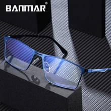 BANMAR-Gafas de negocios para ordenador, lentes con filtro de bloqueo de luz azul, reduce la tensión ocular Digital, gafas de juego regulares transparentes 2024 - compra barato