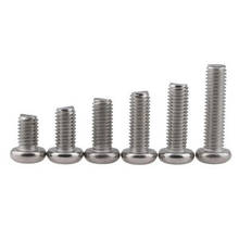 Round Head Screw A4 Stainless Steel Phillips Pan Screws M2 M2.5 M3 M4 2024 - buy cheap