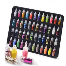 48 Bottles Set Nail Art Rhinestones Beads Sequins Nail Stickers Mixture Glitter Sequins All for Nail Art Decoration Combo 2024 - buy cheap