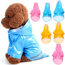 Dog Raincoat Waterproof Jacket Pet Water Resistant Clothes M/L Hoody Puppy Rain Coat for Dogs Cats Pet Supplies Outdoor 2024 - buy cheap