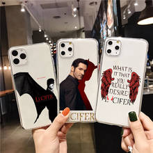 American TV Degenerate Angel Lucifer TPU soft silicone phone case For iphone SE XR XSMax 7 8 Plus 11pro 12pro 13pro MAX 12mini 2024 - buy cheap