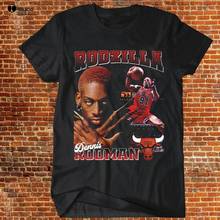 Camiseta deportiva de The Last Dance, camiseta de Dennis Rodman, camiseta de baloncesto de Chicago 2024 - compra barato