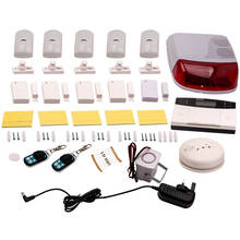 Alarm Security System Wireless Gsm Autodial for Garage Living Room + SMOKE ALARM 2024 - buy cheap