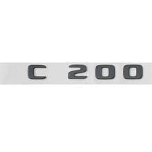 Black Trunk Letters Number C 200 Emblems Badges for Mercedes  C200 2017+ 2024 - buy cheap