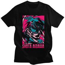 Boku No Hero Academia T Shirt Men Pure Cotton Urban T-shirt O-neck Short Sleeve Manga Anime Aizawa Shota Tee Tops Clothing Merch 2024 - buy cheap