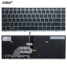 Teclado retroiluminado en inglés para ordenador portátil HP Probook 440 G5 430 G5 445 G5, novedad 2024 - compra barato