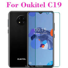For Oukitel C19 Tempered Glass 2.5D Protective Film 9H Explosion-proof LCD Screen Protector For Oukitel C19 Guard Shield Saver 2024 - buy cheap