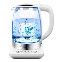 2L Electric kettle Intelligent insulation glass electric temperature teapot Blue Light Manganese Anti-Dry water pot 220v 2024 - buy cheap