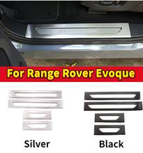 Car Accessories For Range Rover Evoque L551 2019-2020 304 Stainless Inside Door Sill Scuff Threshold Protector Plate Cover Trim 2024 - buy cheap