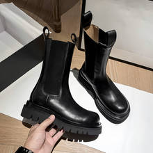 2020 New Martin Boots Women's British-Style Platform Smoker Boots Women 2024 - buy cheap