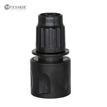 MUCIAKIE 1PC Black Quick Connector 3/8'' Barb Garden Water Hose Adaptor Watering Fast Joint Connection Water Connecter 2024 - buy cheap