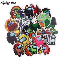 Flyingbee 35 pçs jogo dos desenhos animados robô scrapbooking adesivos decalque para guitarra portátil bagagem carro geladeira graffiti adesivo x1140 2024 - compre barato