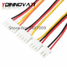 10PCS XH2.54 5pin JST 2.54 milímetros Arremesso 2pin 3pin 4pin 6pin 7pin 8pin Cabo Conector Plug Fio 20cm Comprimento YOINNOVATI