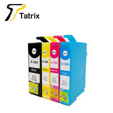 Чернильный картридж Tatrix для принтера Epson T1301 T1302 T1303 T1304, для Epson B42WD 525WD BX535WD BX625FWD BX630FW SX525WD 2024 - купить недорого