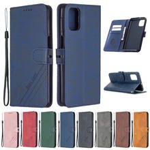 Funda de cuero con tapa para Samsung, carcasa con billetera magnética para Samsung Galaxy M51, M515F 2024 - compra barato