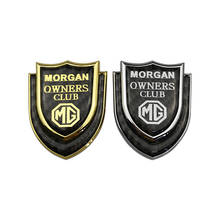 For MG Logo MG3 MG5 MG6 MG7 MG TF ZR ZS ES HS GS Morris Auto Rear Emblem Sticker Shield Styling Car Side Badge Decal Accessories 2024 - buy cheap