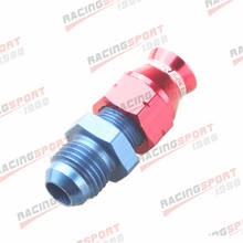 AN-6 6AN AN6 Masculino Direto Para 5/16 "(8mm) Adaptador de Tubo Vermelho/Azul 2024 - compre barato