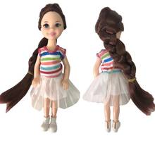 NK-Mini muñeca articulada móvil para niña, juguete de 14 cm, con zapatos y atuendo, para Kelly, 1X, 11C, 1 Juego 2024 - compra barato