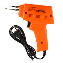 Soldador eléctrico para el hogar, juego de pistola de soldadura de calefacción rápida con cable de pasta de punta de soldadura de 220-240V 100W 2024 - compra barato