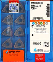 100% original WNMG080404-HA WNMG080408-HA  PC9030 50pcs KORLOY Carbide insert Processing: stainless steel 2024 - buy cheap