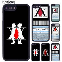 Krajews HUNTER X HUNTER Logo Phone Case For iPhone X XR XS 11 12 13 Pro MAX 5 6 6S 7 8 Plus Samsung Galaxy S8 S9 S10 2024 - buy cheap