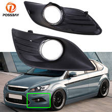 Для Ford Focus MK2(DA3) Turnier 2008-2010, передний противотуманный светильник, чехол с отверстием, противотуманная фара, решетка, Стайлинг автомобиля 2024 - купить недорого