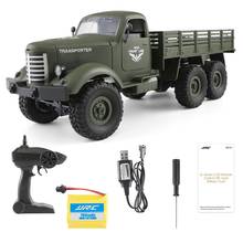 1:16 2.4G 6WD Remote Control Military Trucks 6 Wheel Drive Off-Road RC Vehicle Model Army Climbing Car  Auto Army Truck Boy Toys 2024 - buy cheap