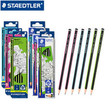 Lápiz triangular Norris STAEDTLER 118, HB/2B, núcleo Anti-roto, de fácil compresión, seguridad para estudiantes, 12 Uds. 2024 - compra barato