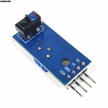 TCRT5000 Infrared Reflective IR Photoelectric Switch Barrier Line Track Sensor Module blue 2024 - compre barato