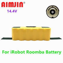 Аккумулятор высокой емкости, 14,4 В, 9800 мА · ч, для пылесоса IRobot Roomba 500, 530, 540, 550, 620, 600, 650, 700, 780, 790 2024 - купить недорого