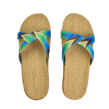 Women Soft Slippers Summer Beach Fashion Flip Flops Large Size Flip Flops High Quality Home Floor Anti-Slip Linen Slippers 2024 - buy cheap