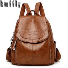 Women Backpack High Quality Leather Backpack Fashion School Bag pack Large Capacity Travel Backpack Casual Shoulder Bag 2024 - buy cheap