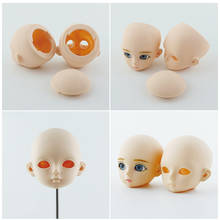 1/3 Doll Head Mold Doll Makeup Faceplate Mechanism Eyeball DIY Custom for Blythe Dolls Accessory 2024 - buy cheap