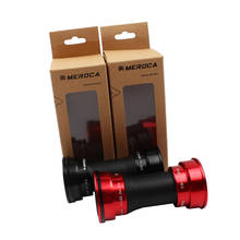 MEROCA-soporte inferior de rodamiento de acero M92, accesorio de presión de 86mm-92mm, eje central de bicicleta, MTB, BB de carretera 2024 - compra barato